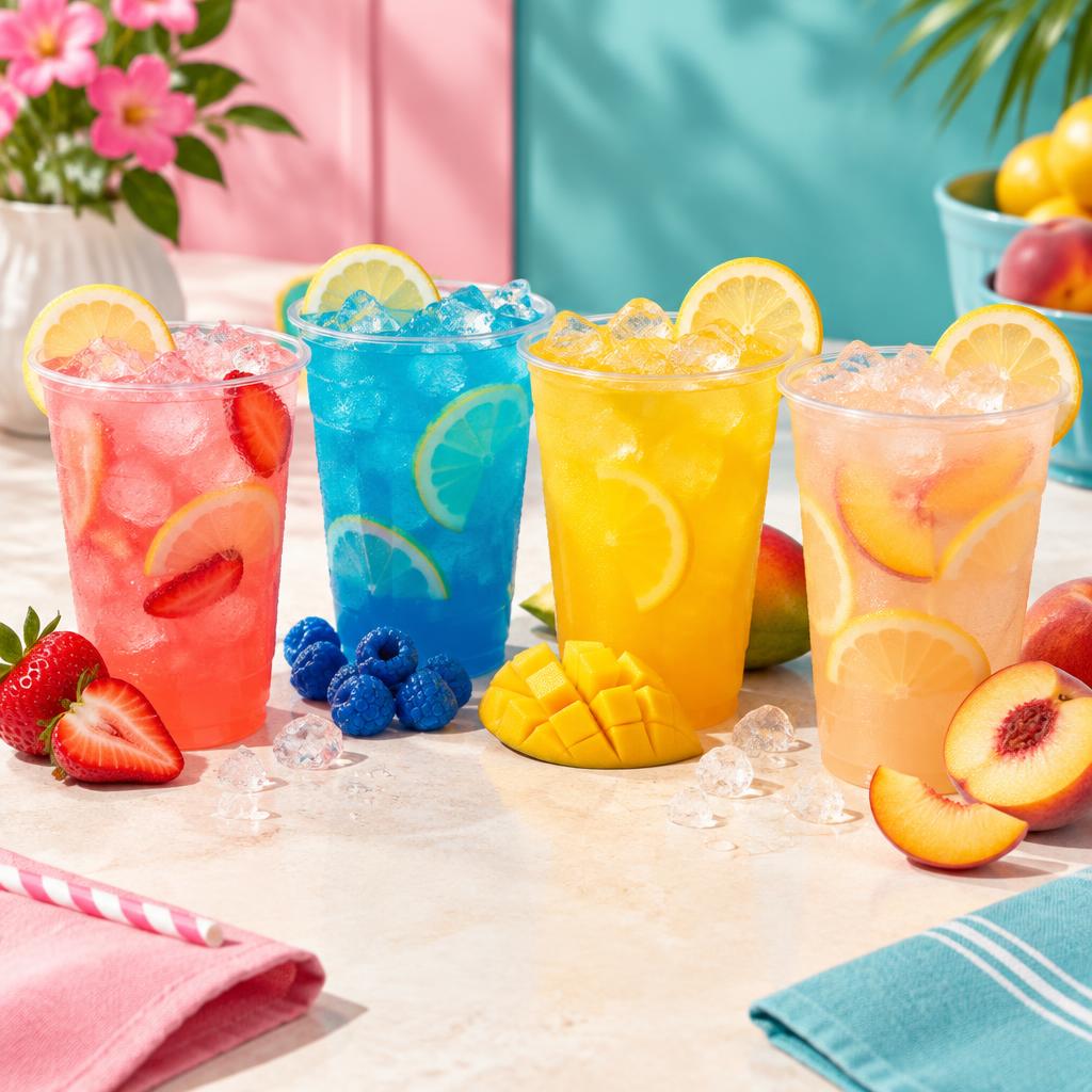 Flavored Lemonades illustrative inspiration